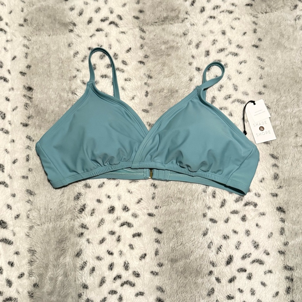 Shade & Shore Teal Bikini Top
